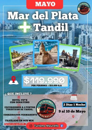 MAR DEL PLATA + TANDIL